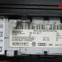 2004-2009 Audi A8 Navigation Display Screen 4E0 919 603 F - BIGGSMOTORING.COM