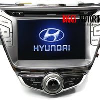 2011-2013 Hyundai Elantra Navigation Radio Cd Player Display Screen 96560-3X101F