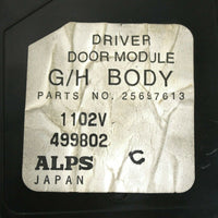 2000-2005 Buick Lesabre Bonneville Aurora Driver Side Front Door Module 25697613 - BIGGSMOTORING.COM