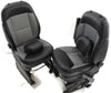 14-18 Dodge Promaster Cargo Van Front Seats With Air Bag Bucket Black/Grey Pair - BIGGSMOTORING.COM