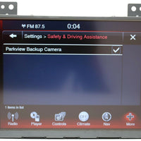 11-14 Dodge Charger 300 Navigation Radio Touch 8.4'' Display Screen  05064798Ah - BIGGSMOTORING.COM