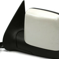 2003-2005 Lincoln Aviator Driver Left Side Power Door Mirror White - BIGGSMOTORING.COM