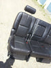 07-14 GM GMC ESCALADE TAHOE YUKON BLACK LEATHER SEATS 09 60/40 BENCH SHORT BODY - BIGGSMOTORING.COM