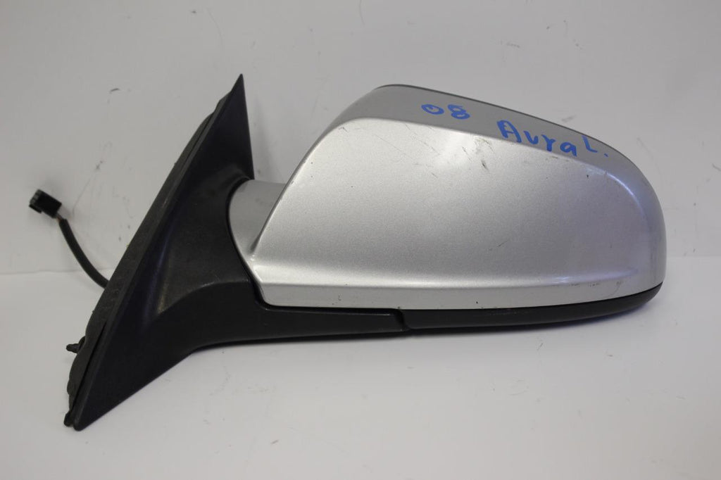 2007-2009 SATURN AURA DRIVER  LEFT SIDE DOOR MIRROR SILVER