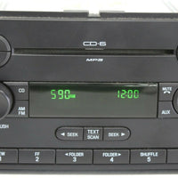 2006-2009 Ford Fusion Radio Stereo 6 Disc Changer Cd  Player 6E5T-18C815-AL - BIGGSMOTORING.COM