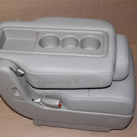 11-16 HONDA ODYSSEY PLUS ONE JUMP SEAT LEATHER LIGHT GREY 12 2ND ROW + one re#bi - BIGGSMOTORING.COM