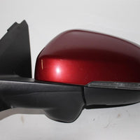 2011-2015 VOLVO S60 SERIES DRIVER LEFT SIDE POWER W/ CAMERA DOOR MIRROR RED