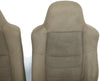 1999-2010 Ford F250 Passenger & Driver Side Front Seat Tan Cloth - BIGGSMOTORING.COM