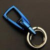 Burning Blue Keychain