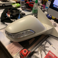 2005-2009 ACURA RL PASSENGER RIGHT SIDE POWER DOOR MIRROR WHITE - BIGGSMOTORING.COM