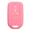 Silicone 5 Buttons Keyless Smart Key Case Cover Keys Fob for Honda for Civic for Accord for Pilot 2015 2016 2017