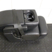 04-08 Ford F 150 Black Leather Console Jump Seat F150 Lariat 2007 4 Cup Holders  - BIGGSMOTORING.COM